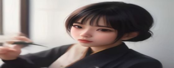 图书馆亲子阅读区域，母亲带着孩子在明亮温暖的环境中共同翻看漫画书，画面温馨自然光充足