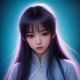 编辑方琥珀，漫画创作顾问，年轻女性充满创意活力形象